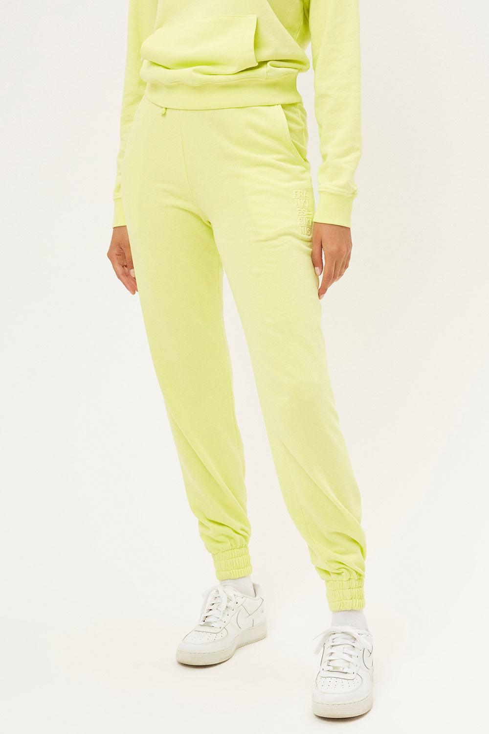Frank Oversized Sweatpants - Lemonade Product Image