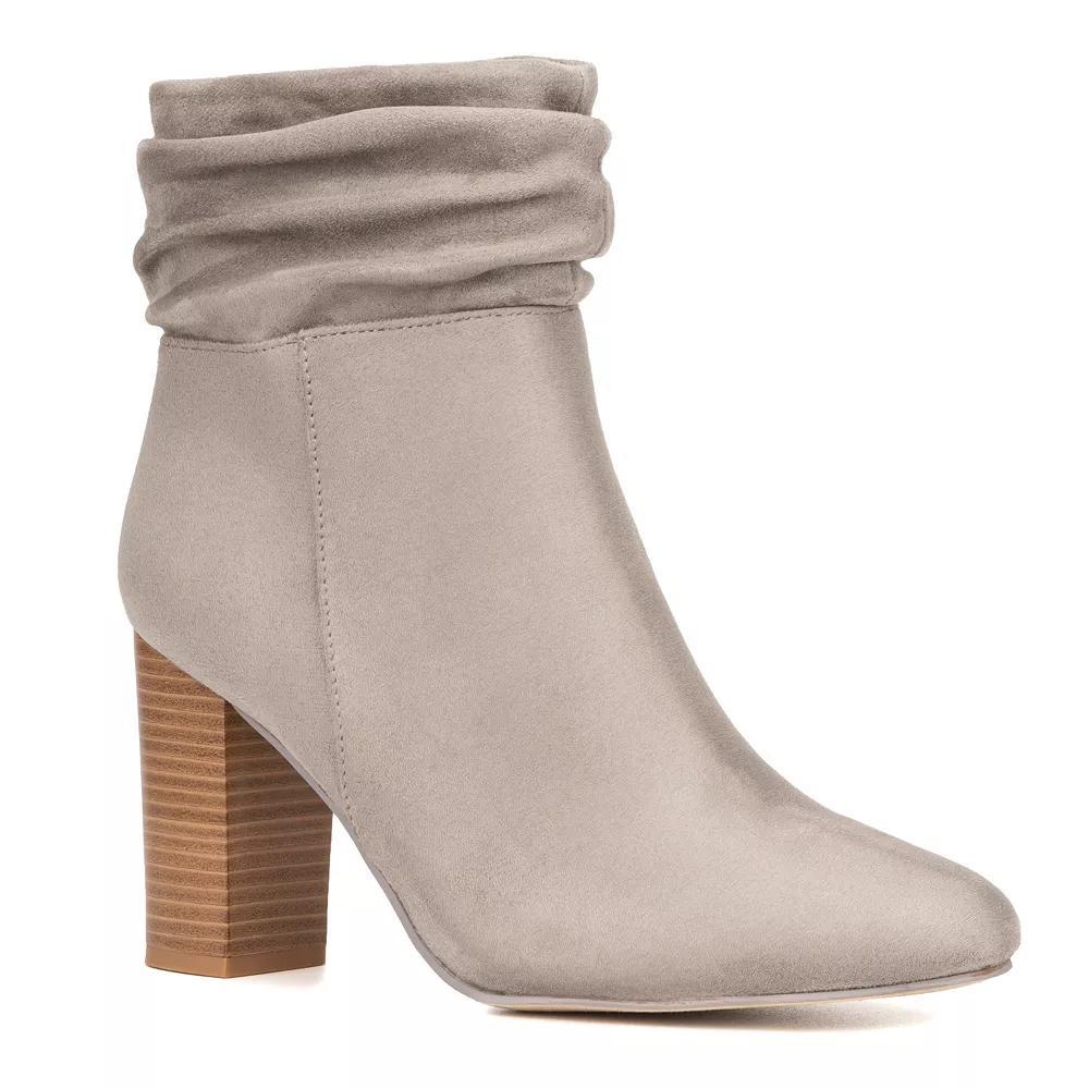 New York & Company Sandy Womens Heeled Ankle Boots Product Image