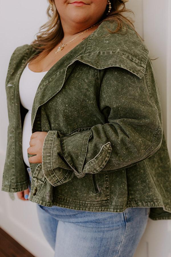 Fresh Breeze Vintage Wash Jacket Curves Product Image