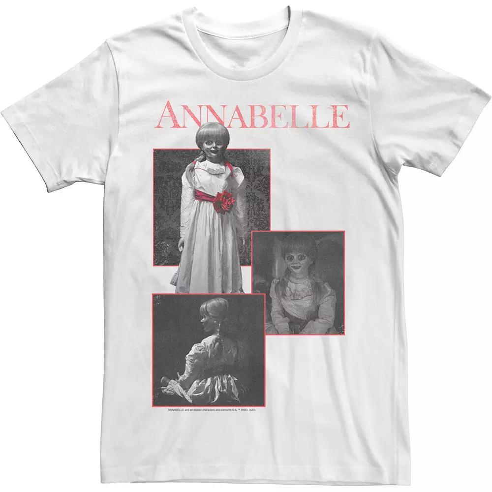 Men's Anabelle Collage Poster Tee, Size: Large, White Product Image