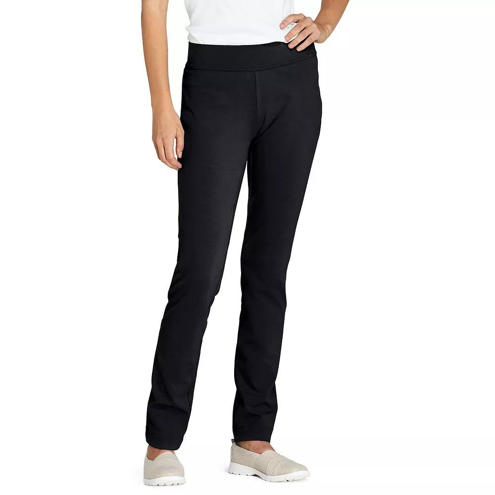 Women's Lands' End Starfish Slim-Cut Pull-On Pants, Size: Small, Evening Blue Product Image