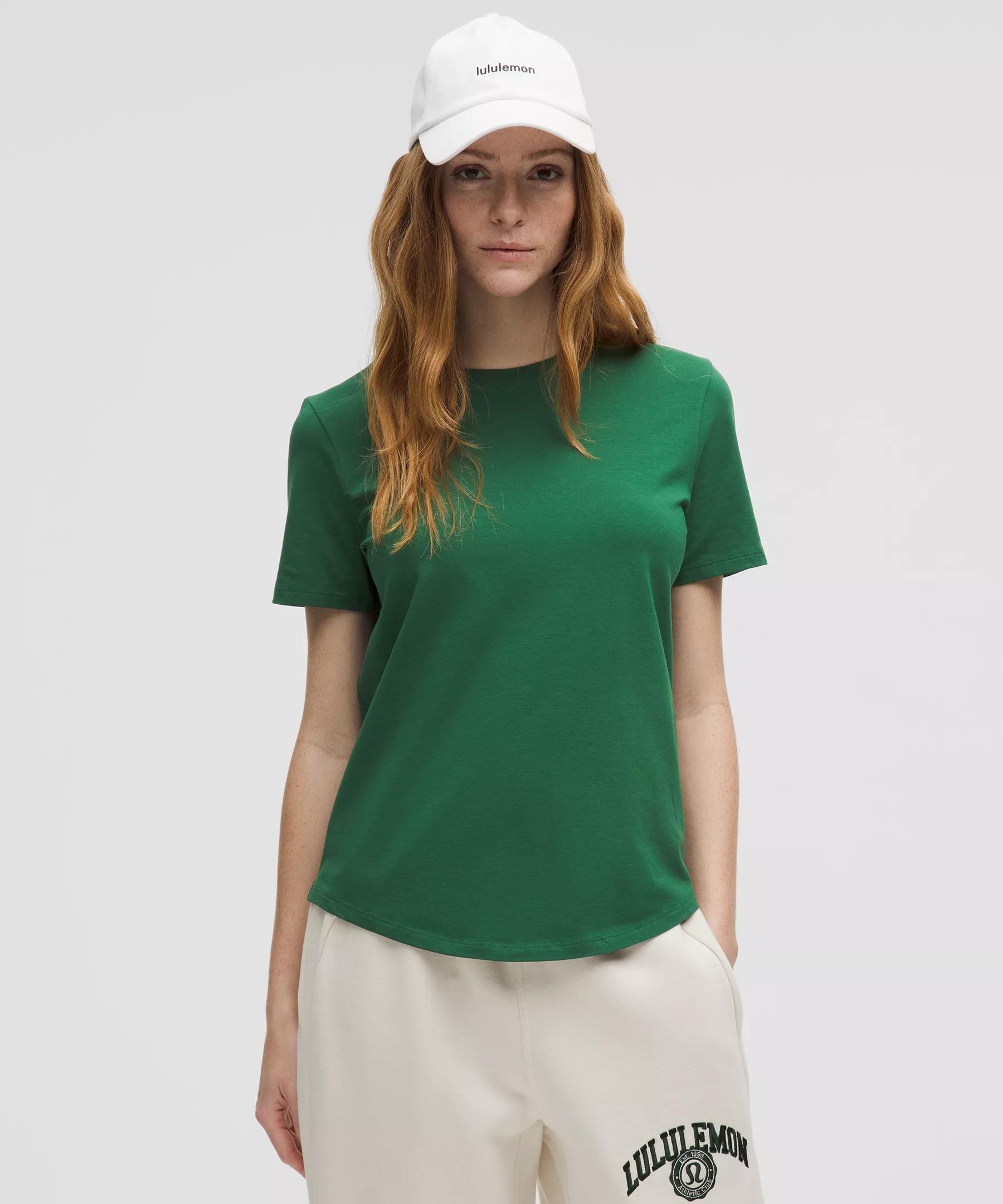 Love Curved-Hem Crewneck T-Shirt Product Image