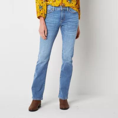 St. John's Bay-Tall Womens Mid Rise Bootcut Jean Product Image