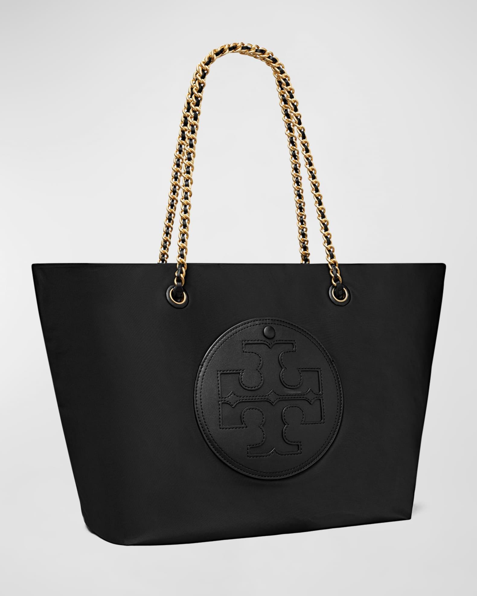 Ella Leather Chain Tote Bag Product Image