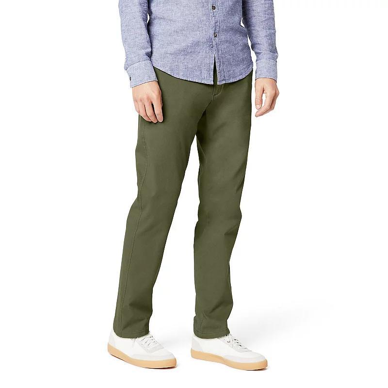 Mens Dockers Ultimate Chino Slim-Fit with Smart 360 Flex Army Green Product Image