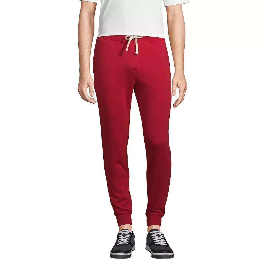 Adult Lands End School Uniform Jogger Sweatpants, Mens Product Image