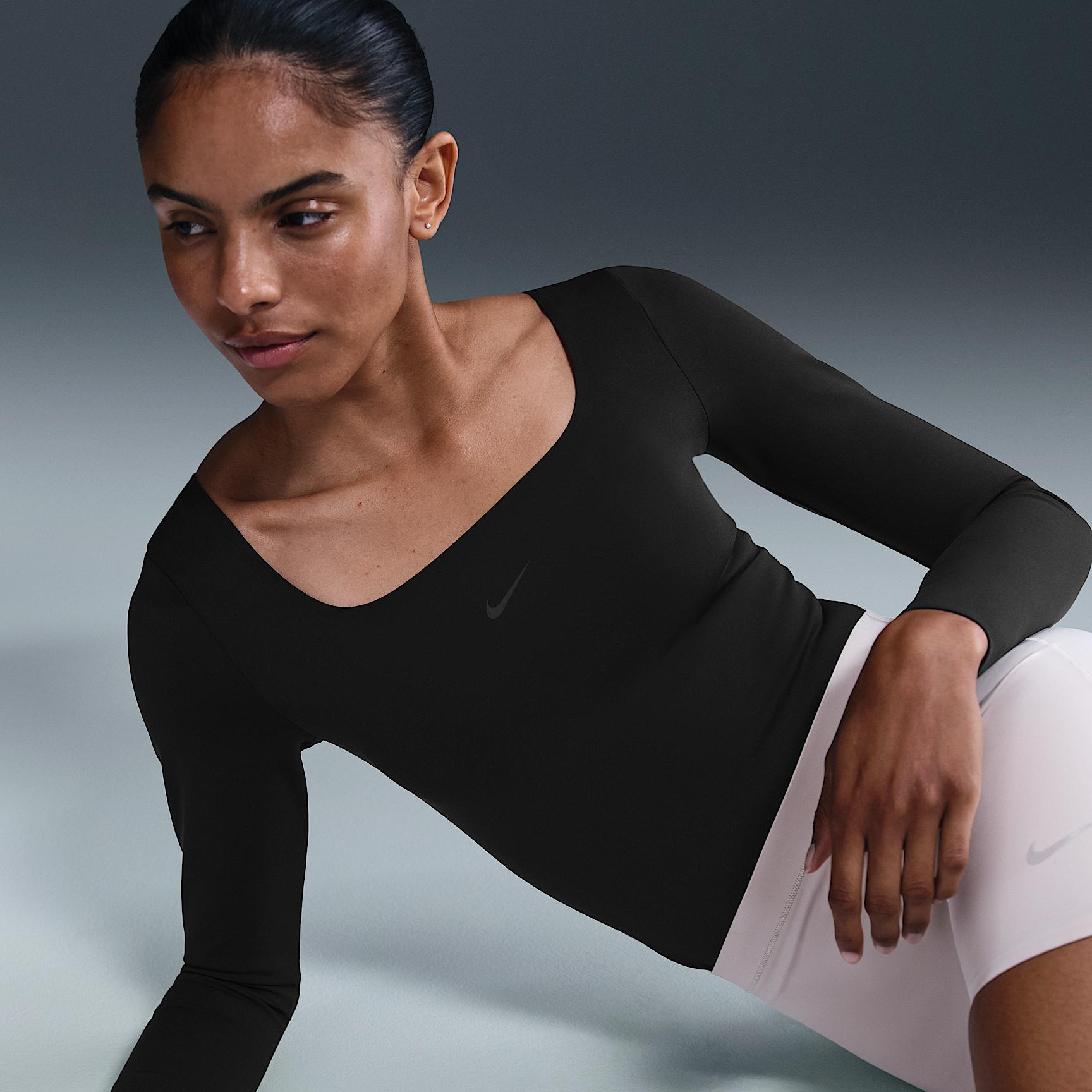 Nike Women's Form Long-Sleeve Bodysuit Product Image
