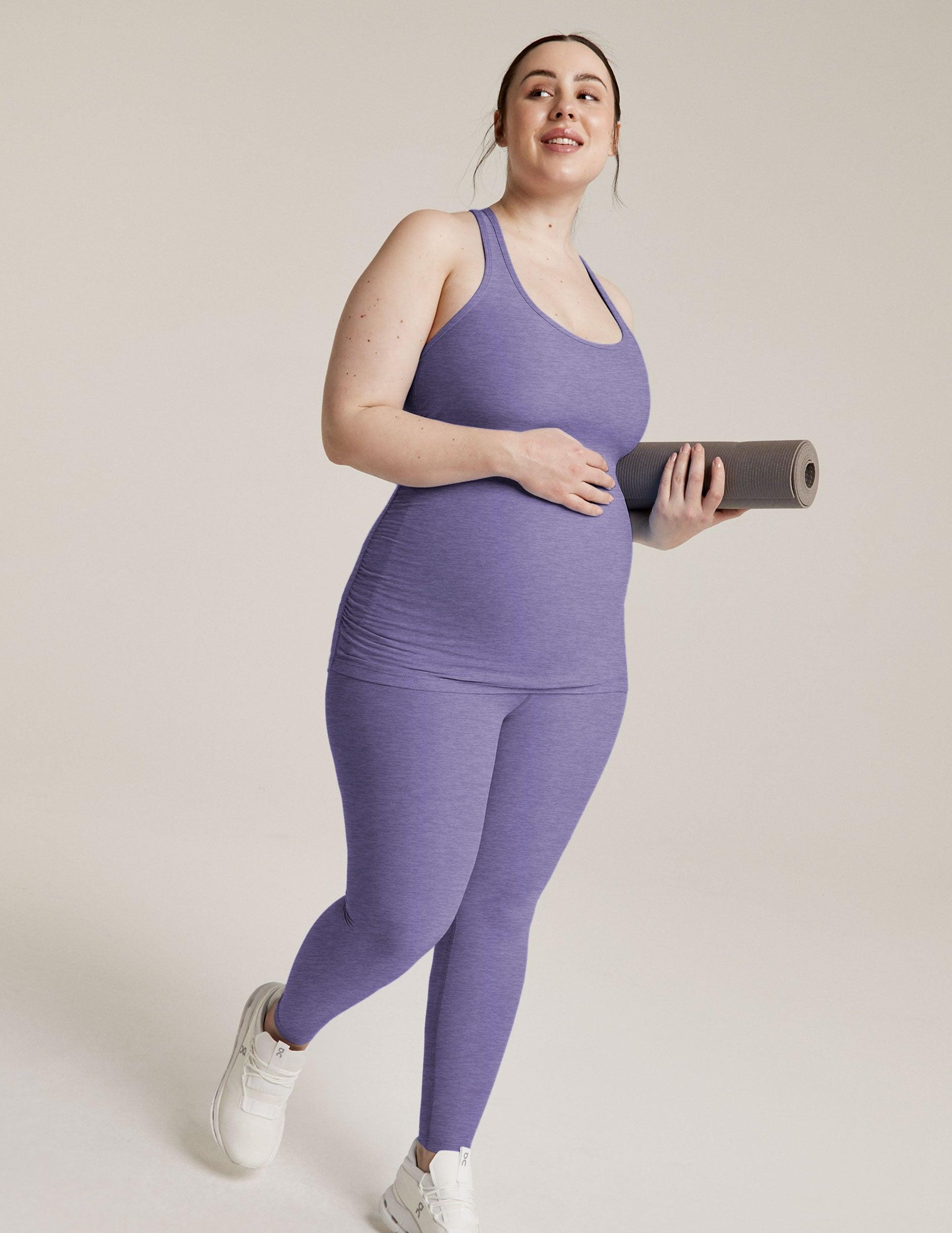 Featherweight Let It Grow Racerback Maternity Tank Product Image