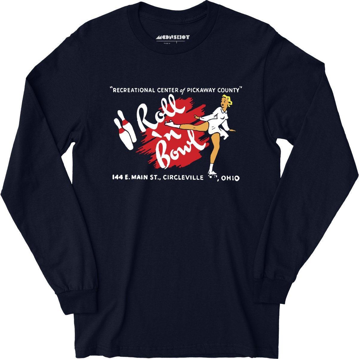 Roll 'n Bowl - Circleville, OH - Vintage Bowling Alley - Long Sleeve T-Shirt Product Image