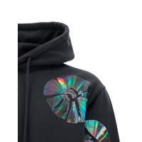 JW ANDERSON Graphic-print Cotton Hoodie In Black Product Image
