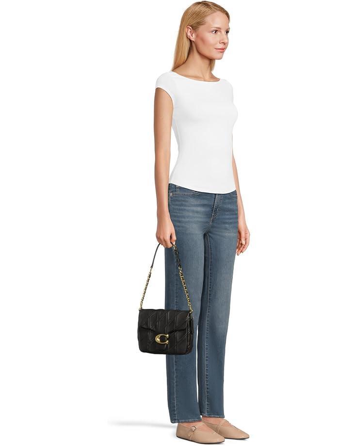 COACH Times Square Tabby Shoulder Bag with Quilting Product Image
