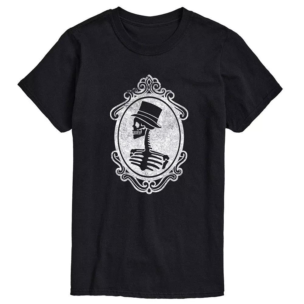 Big & Tall Victorian Skeleton Man Tee, Mens Product Image