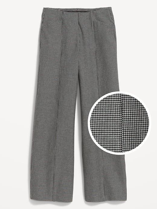 High-Waisted Pull-On Pixie Wide-Leg Pants Product Image