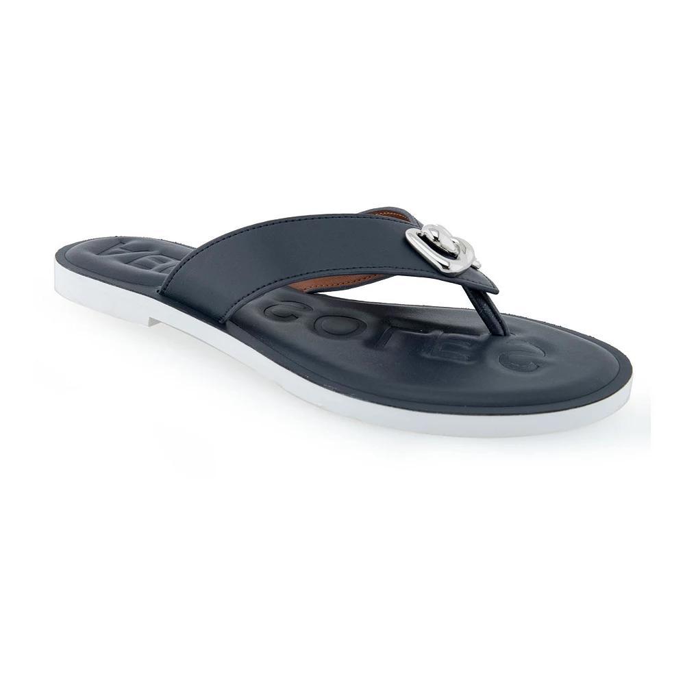 Aerosoles Galen Women's Flip Flop Sandals, Size: 9.5, Blue Pu Product Image