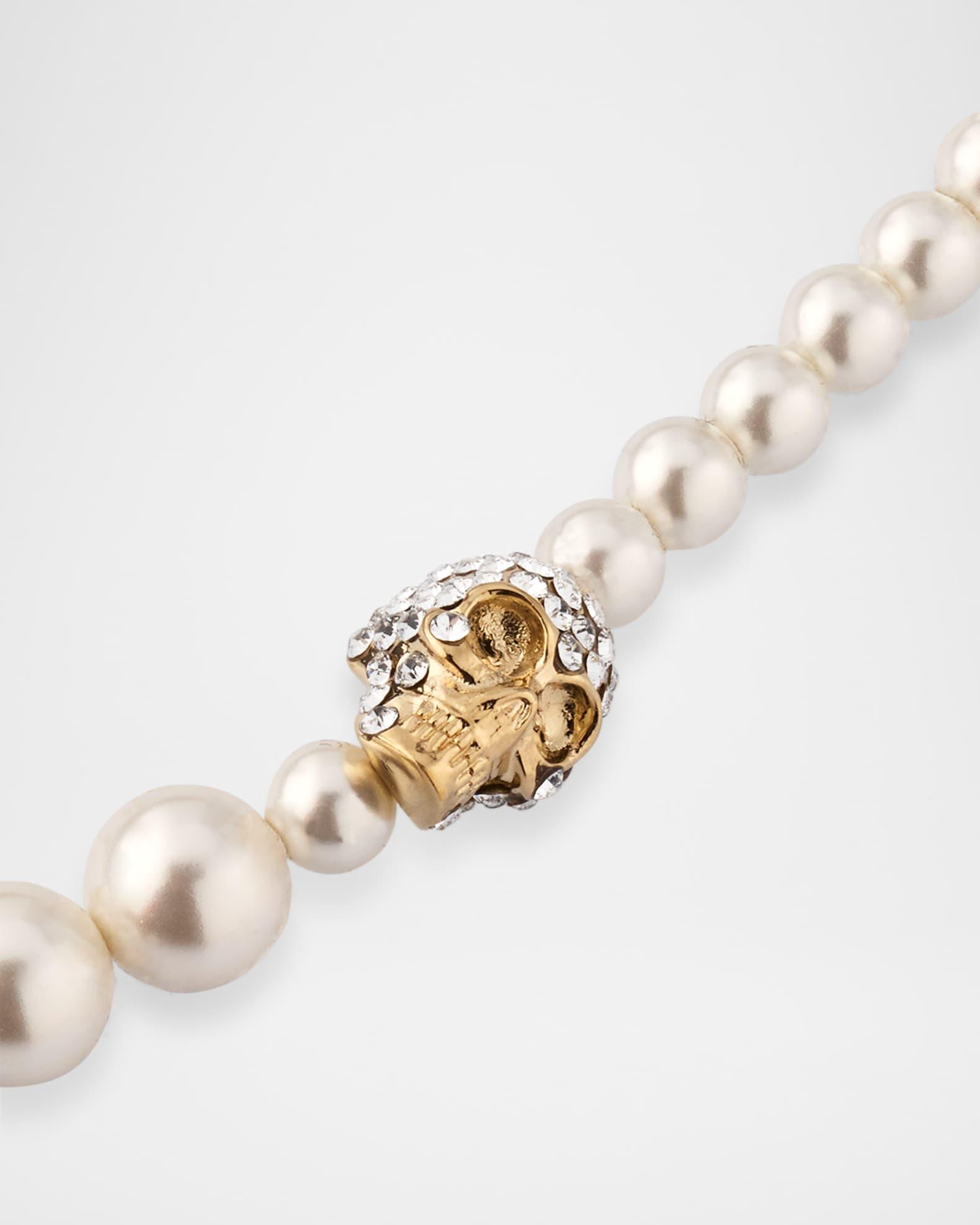 Pearly Skull Necklace Product Image