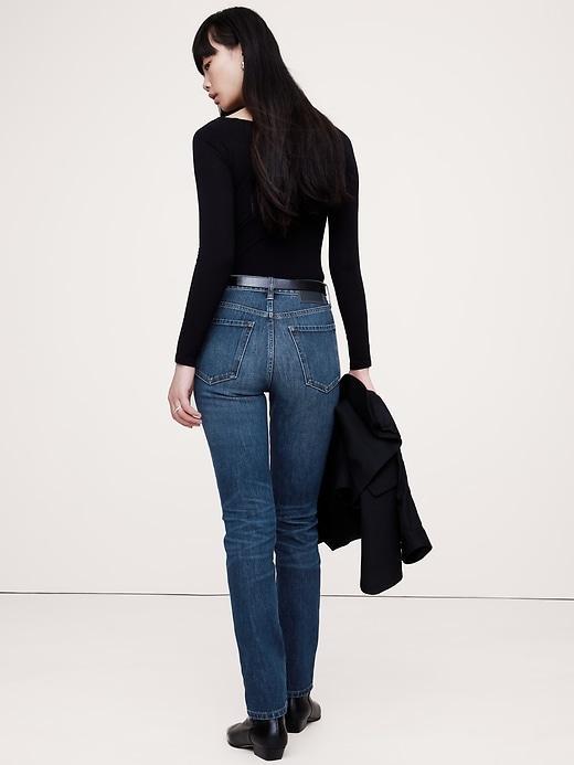 High-Rise Slim Jean Product Image