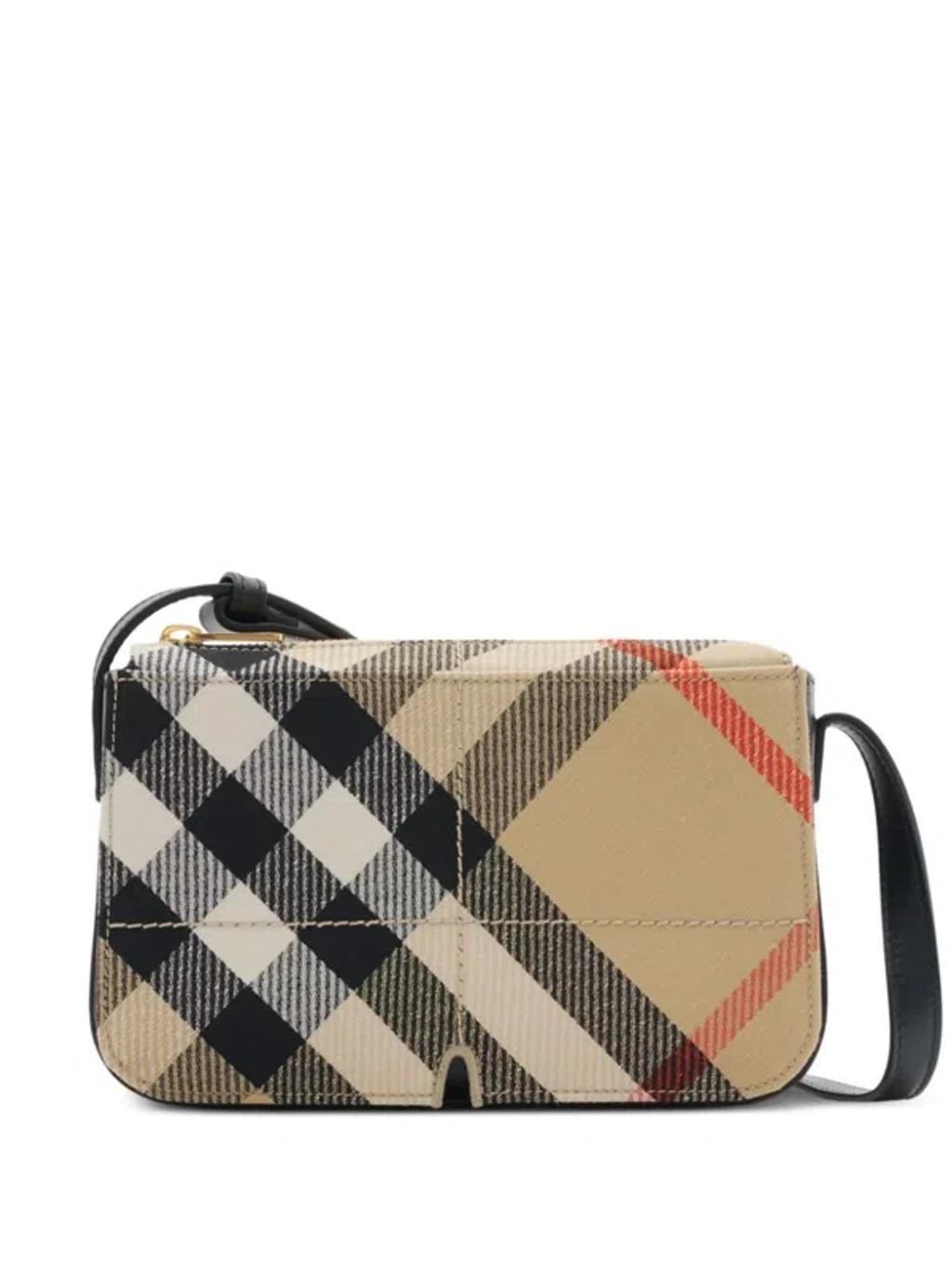 BURBERRY Snip Crossbody Bag In Beige Product Image