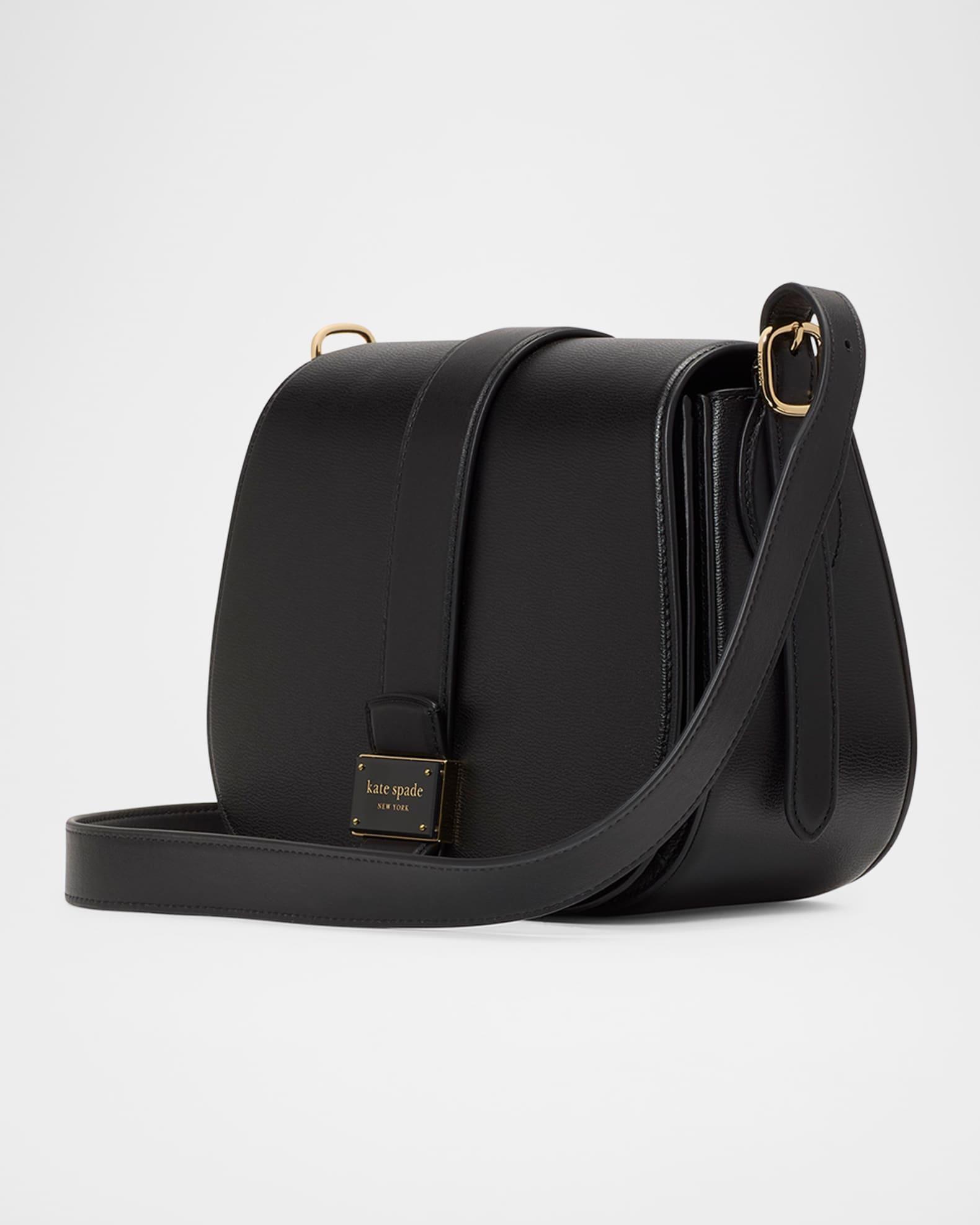 nouveau textured leather saddle crossbody bag Product Image