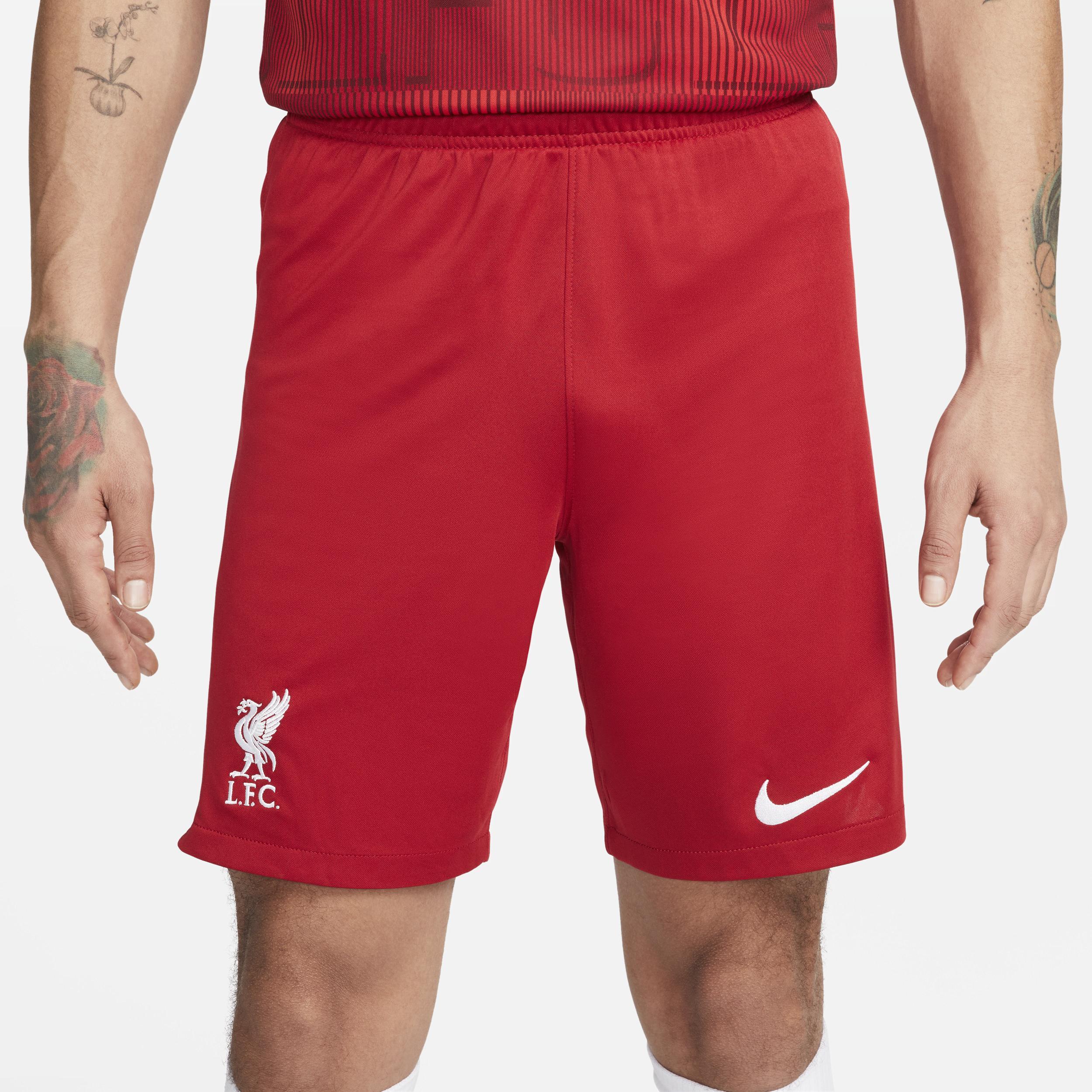 Men's Nike Red Liverpool 2023/24 Stadium Home Shorts, Size: Medium, Lvp Red Product Image