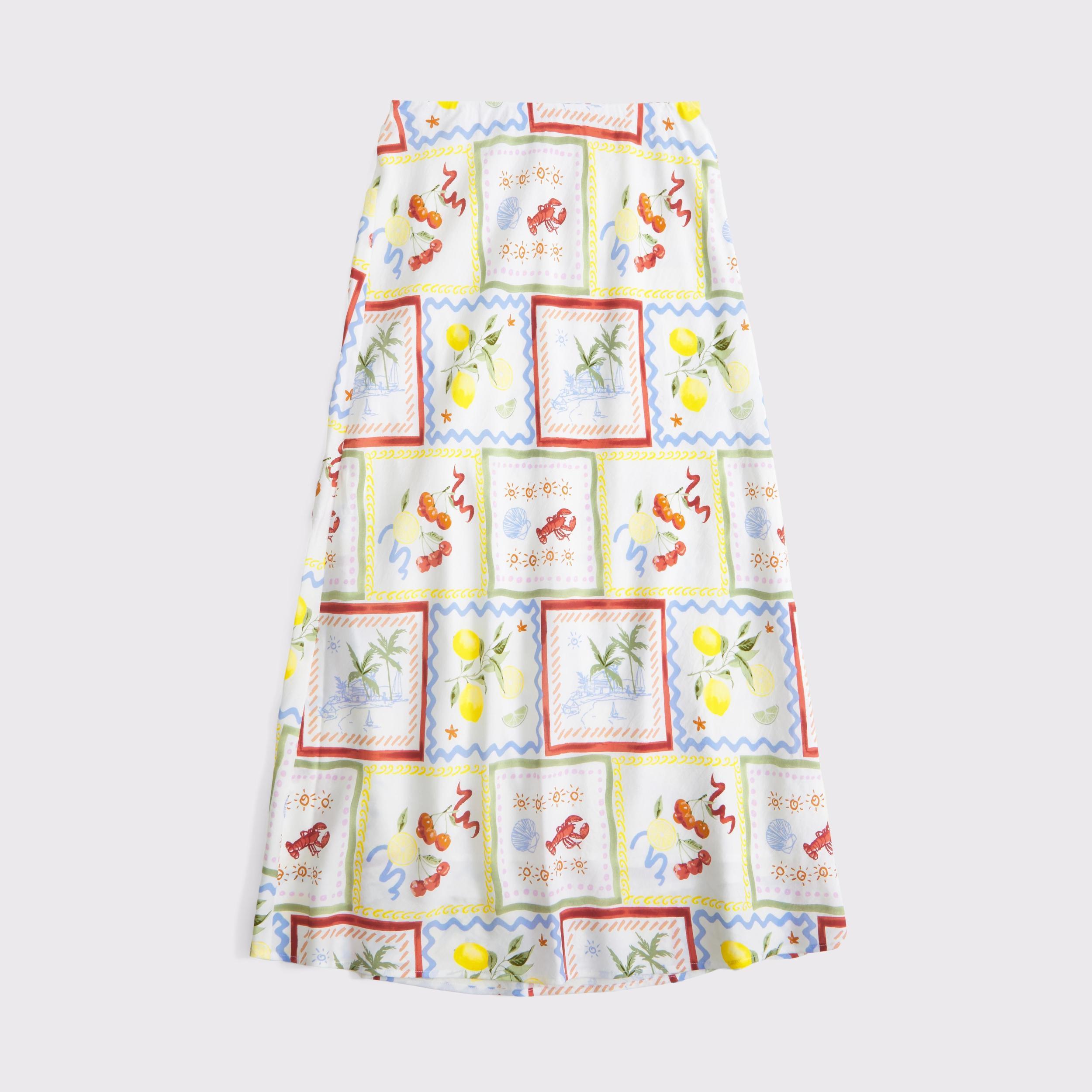 Mid Rise Maxi Skirt Product Image