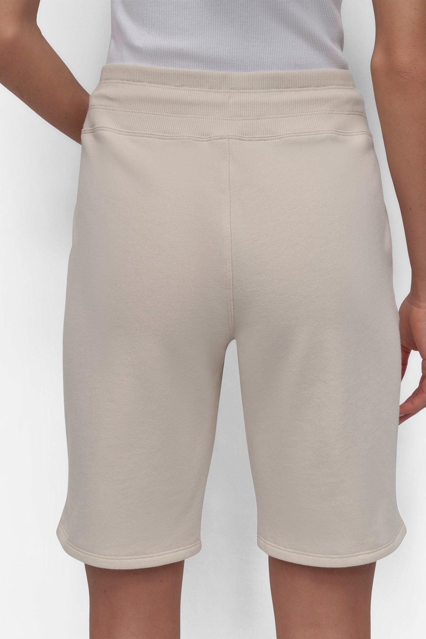 HIGH-RISE BERMUDA SWEAT SHORTS Product Image