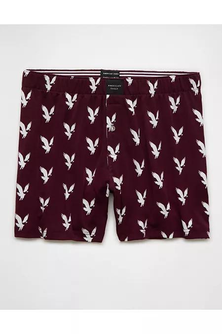 AEO Men's Eagles Slim Knit Ultra Soft Boxer Short Men's Product Image