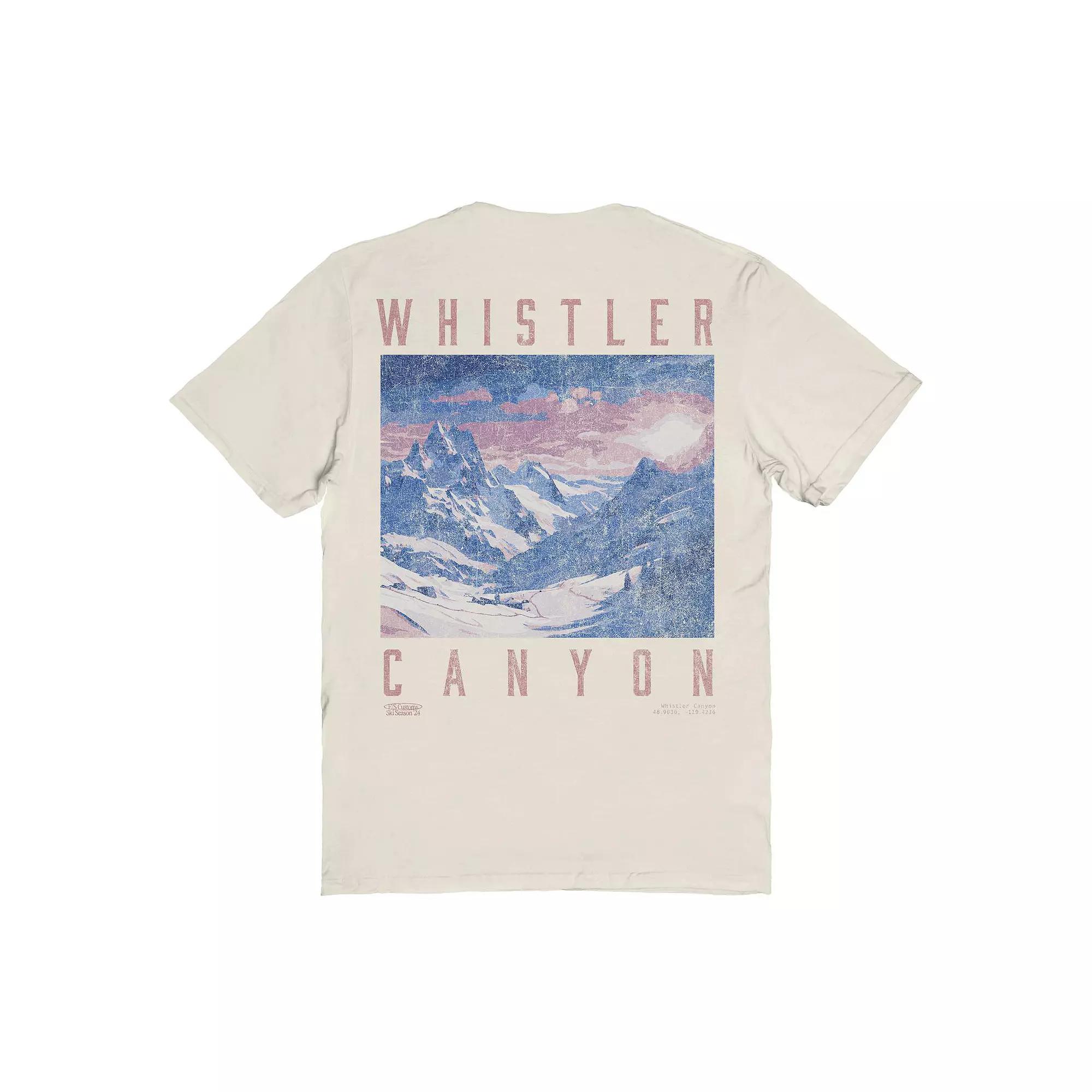 Men's Whistler Heather Graphic Tee, Size: Large, Natural Product Image