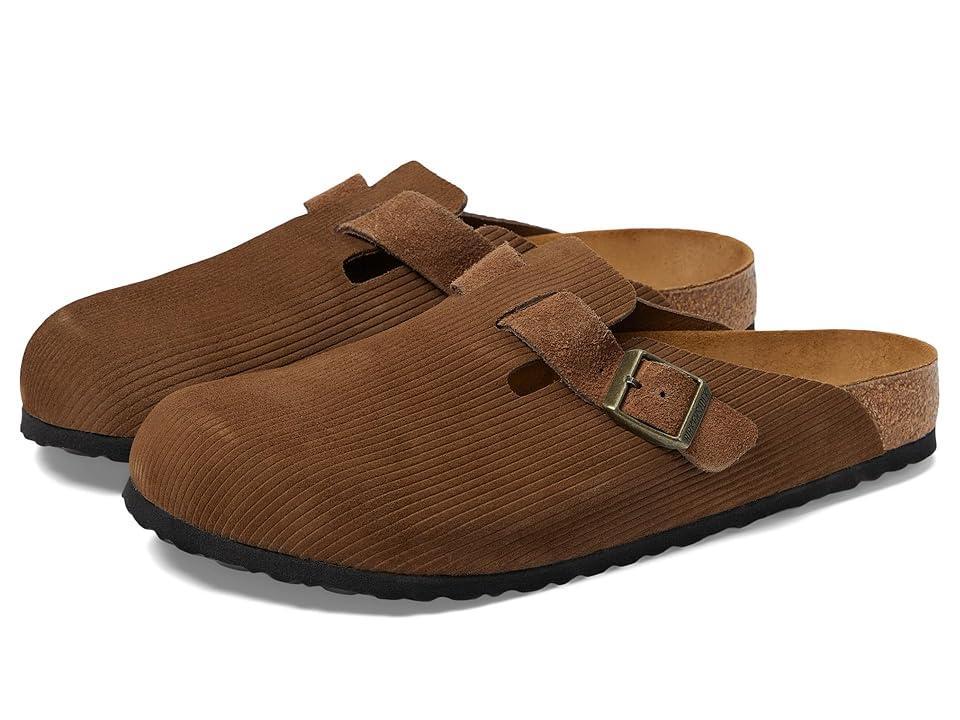 Birkenstock Mens Boston Corduroy Suede Embossed Clogs Product Image