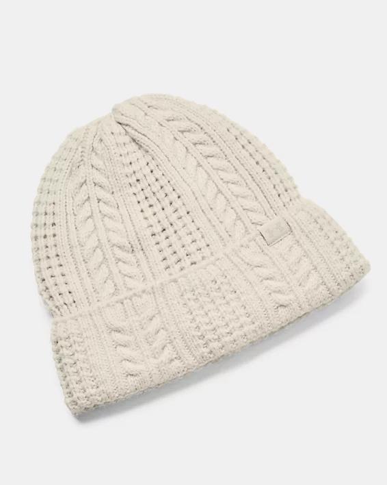Womens Under Armour Halftime Cable Knit Beanie Product Image