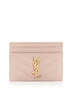Saint Laurent Cassandre Matelasse Card Case Product Image