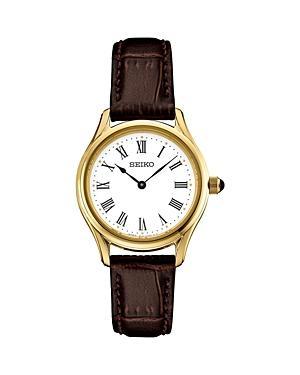 Seiko Essentials Womens White Dial Strap Watch - SWR072 Product Image