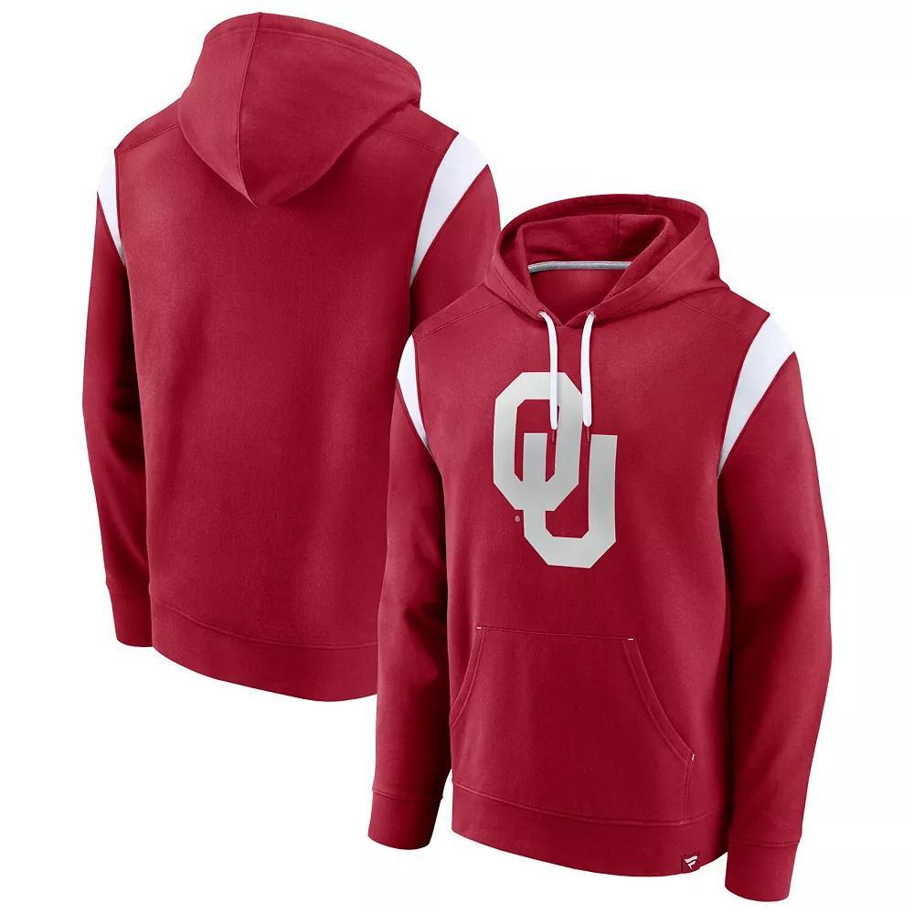 Men's Fanatics Branded Crimson Oklahoma Sooners Gym Rat Pullover Hoodie, Size: Medium, Red Product Image
