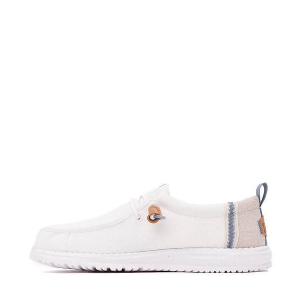 Mens HEYDUDE Wally Craft Linen Slip-On Casual Shoe Product Image