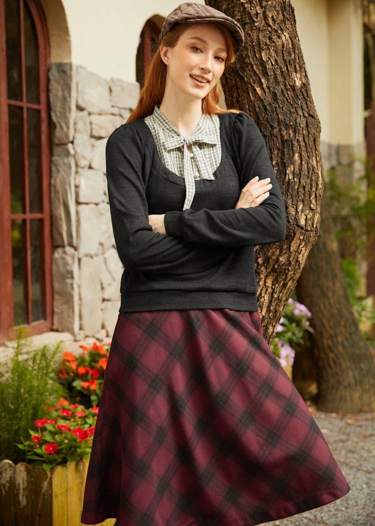 Flow & Function Tie Neck Long Sleeve Top Product Image
