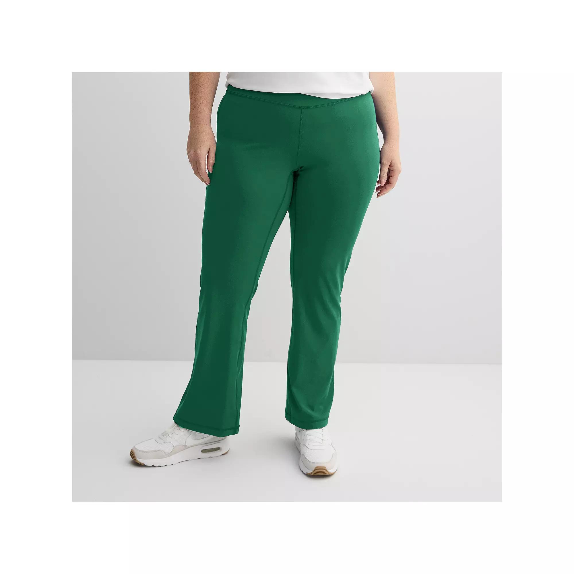 Plus Size Tek Gear® Ultrastretch Bootcut Pants, Women's, Size: 1XL, Blue Crayon Product Image