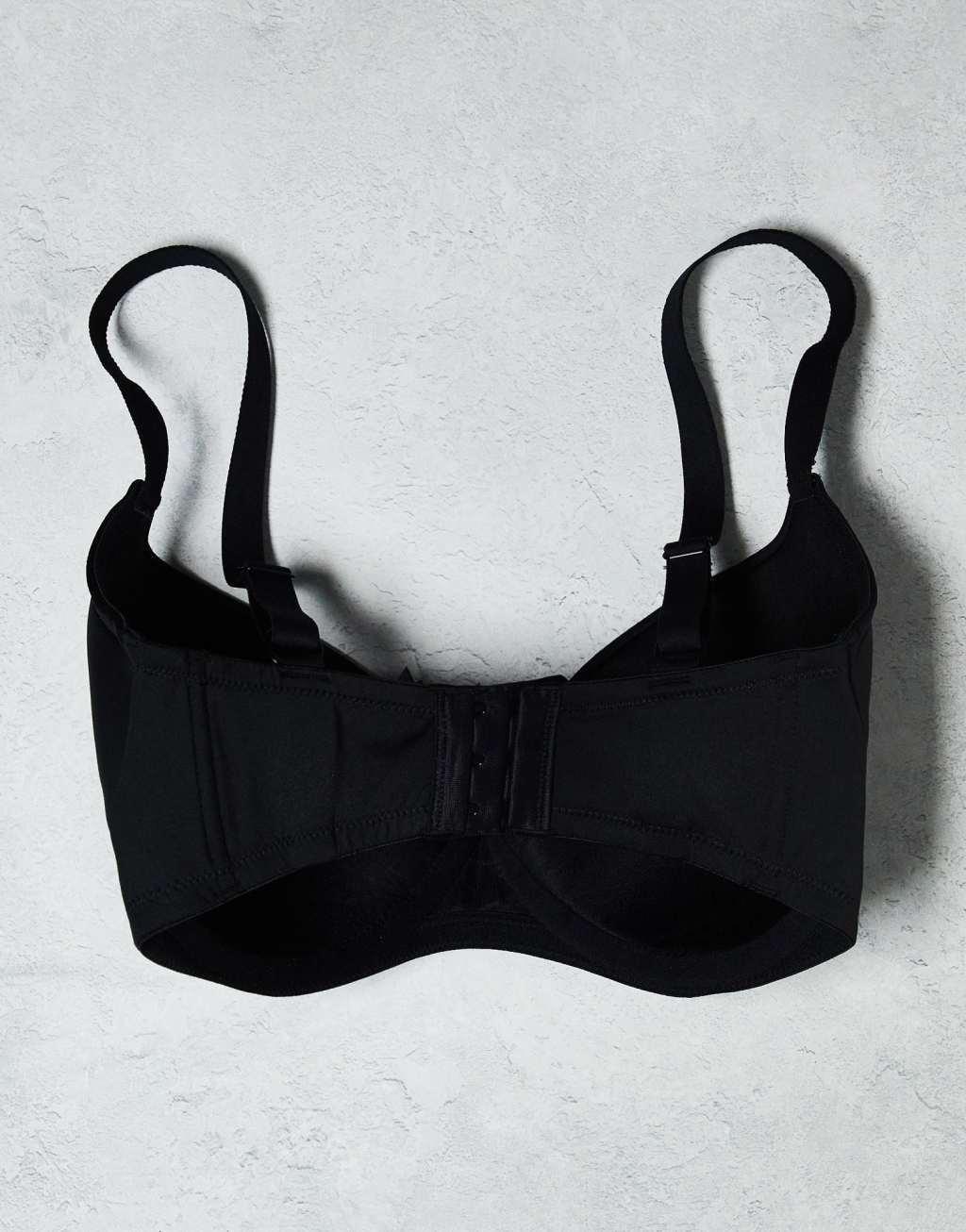 ASOS DESIGN Curve microfiber moulded T-shirt bra Product Image