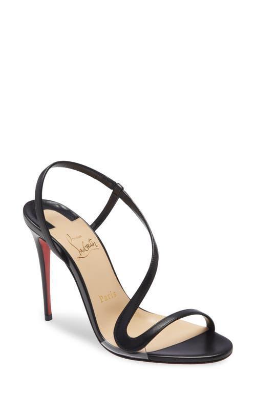 Womens Rosalie 100MM Leather Sandals Product Image