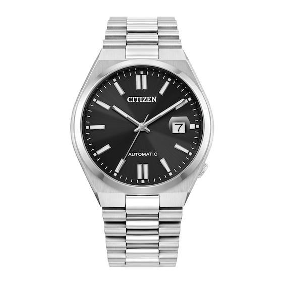 Citizen Mens Mechanical Automatic Water Resistance 50 Stainless Bracelet Watch Product Image