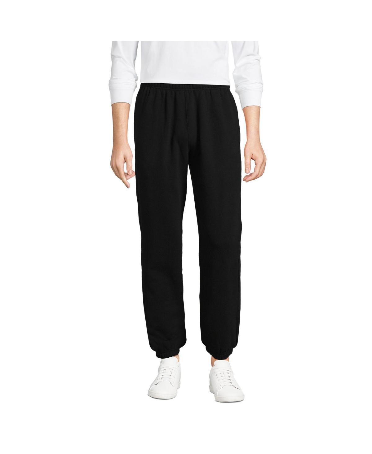 Men's Lands' End Serious Sweats Drawstring Sweatpants, Size: Large, Evening Blue Product Image