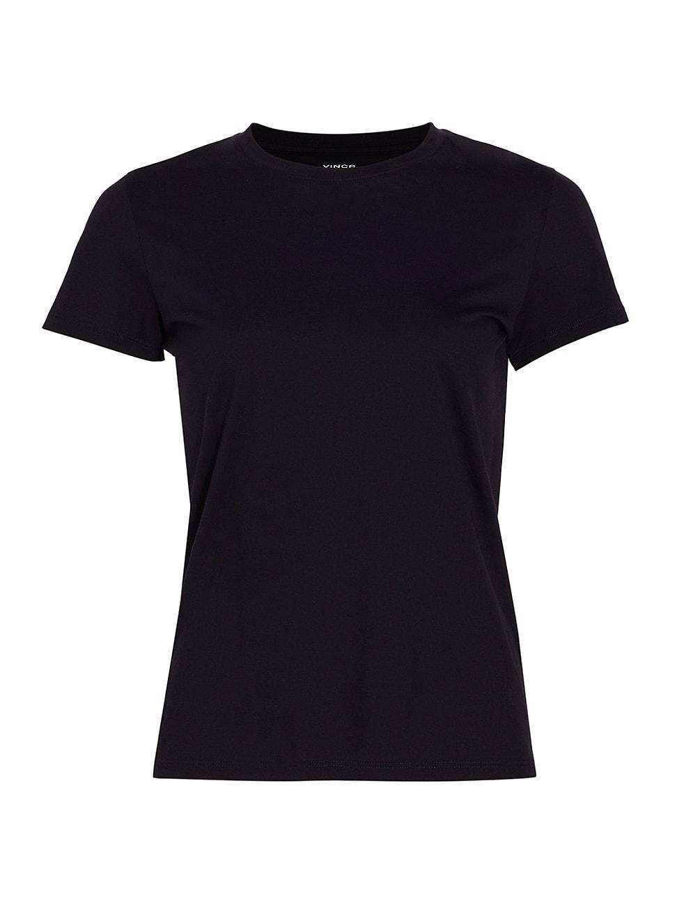 Essential Crewneck Pima Cotton Tee Product Image