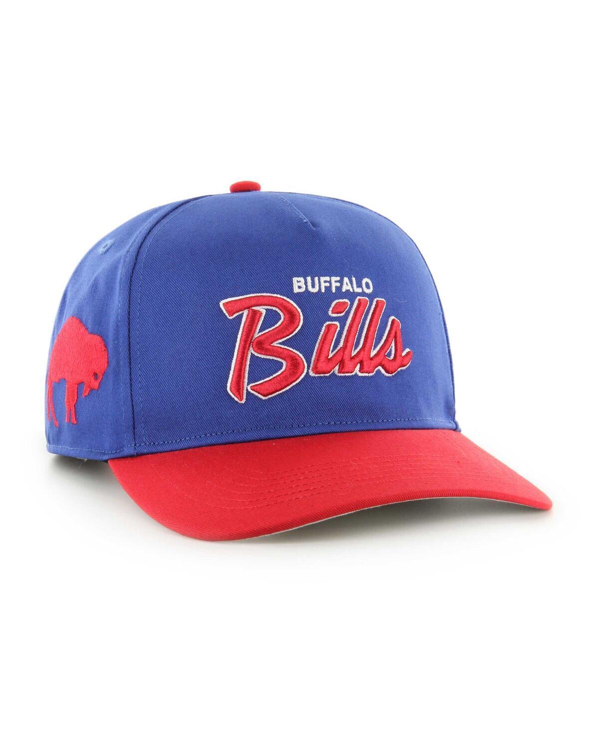 Mens 47 Royal/Red Buffalo Bills Crosstown Two-Tone Hitch Adjustable Hat Product Image
