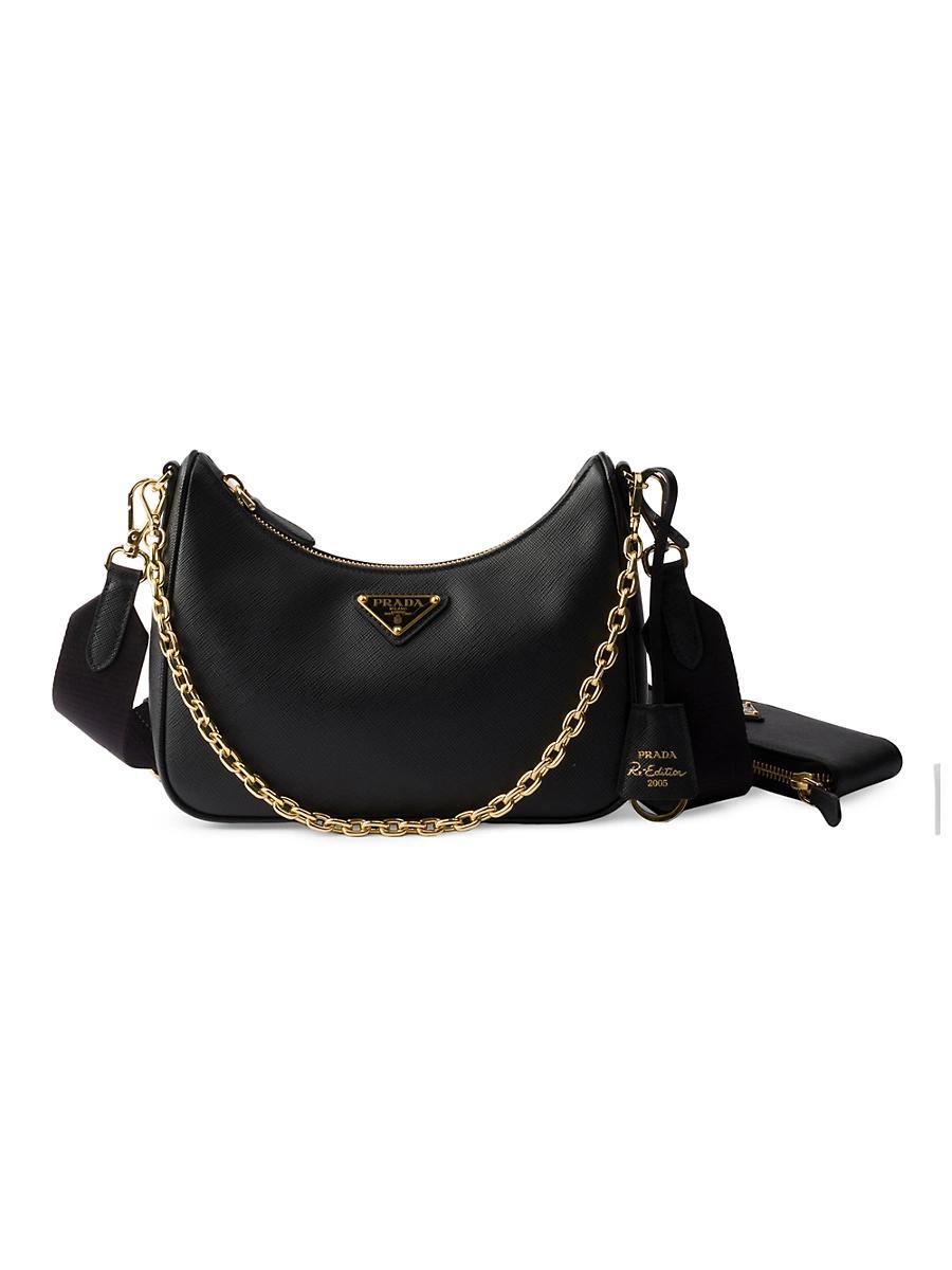 Womens Re-Edition 2005 Saffiano Leather Shoulder Bag Product Image