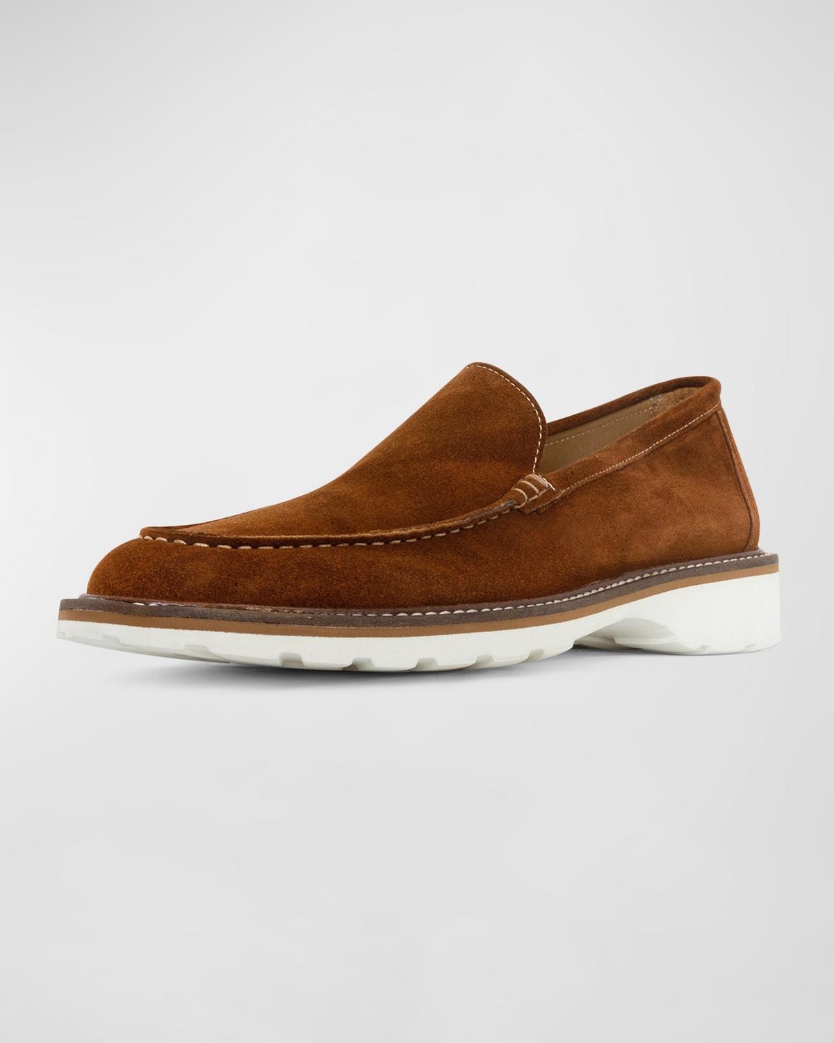 Men's Hybrid Venetian Suede Slip-Ons Product Image