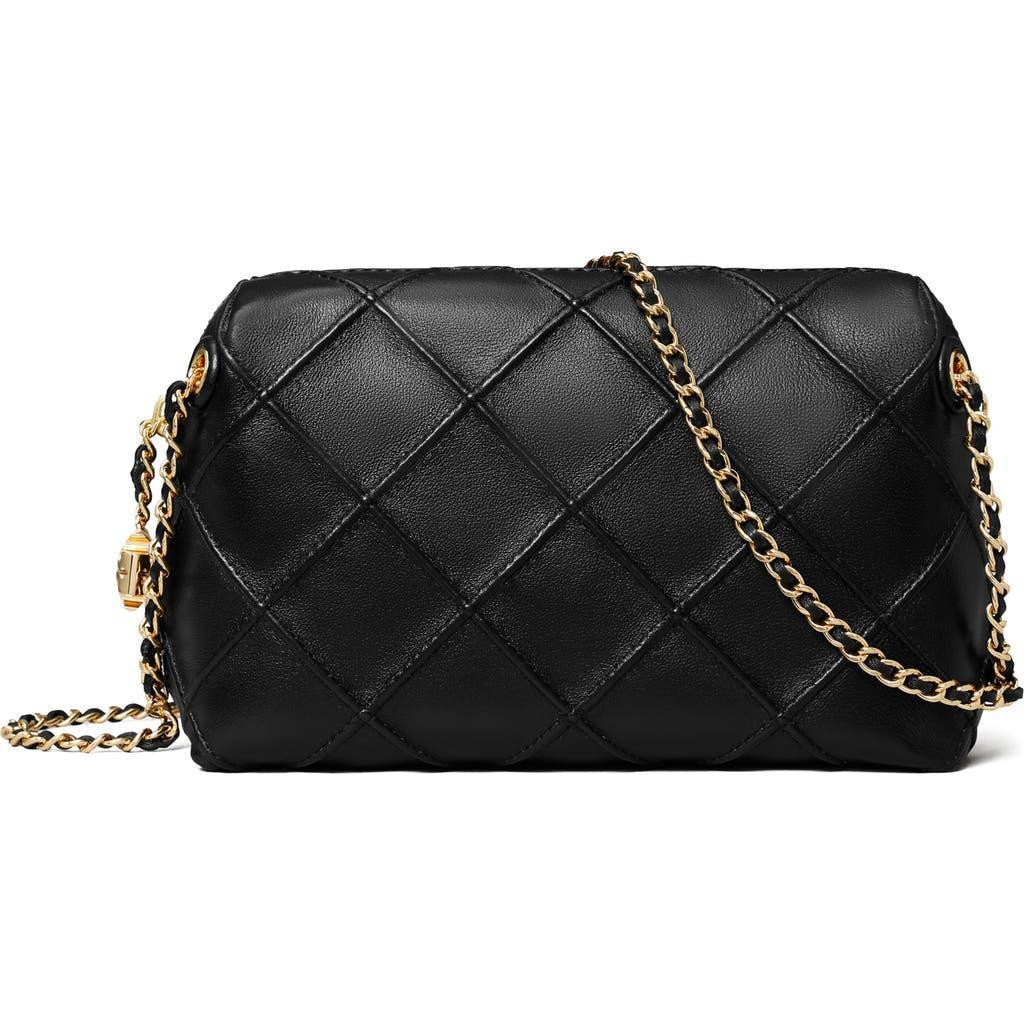 TORY BURCH Fleming Small Crossbody Bag Crossbody Bags Black Product Image