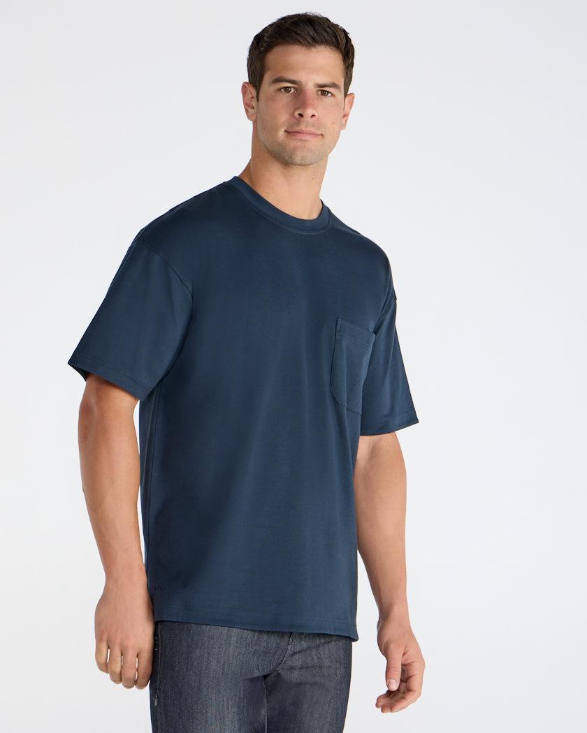 Cotton Short Sleeve Relaxed Pocket Tee Product Image
