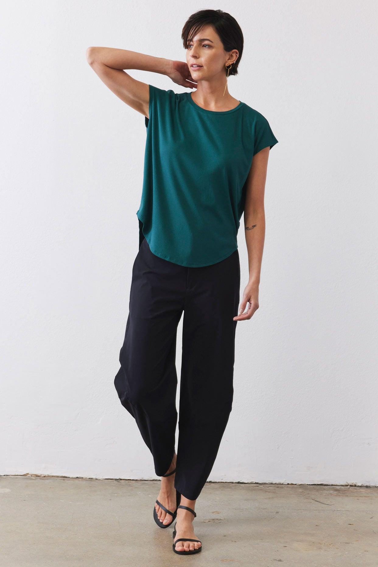 The Ribbed Tuck-In Tee Product Image