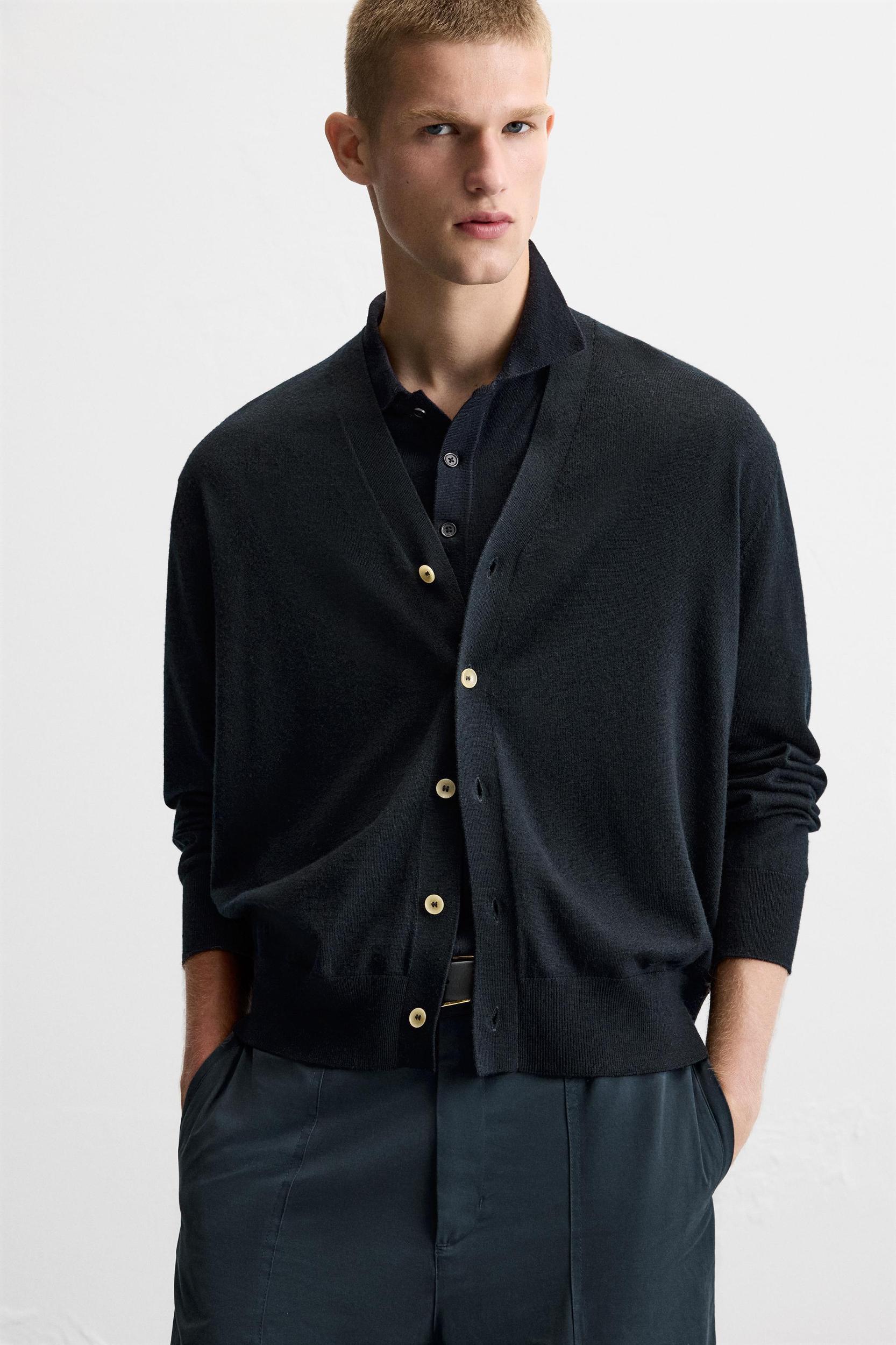 100% WOOL CARDIGAN LIMITED EDITION Product Image