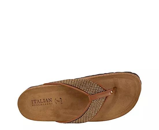 Italian Shoemakers Delani Women's Sandals, Size: 8, Luggage Product Image