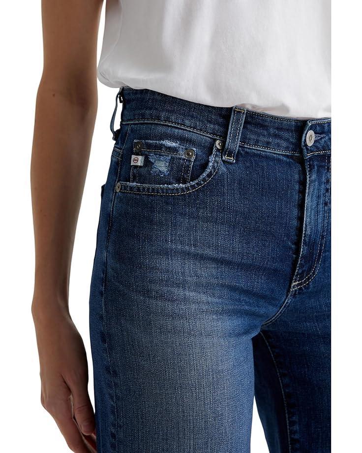Women's AG Jeans Saige Mid Rise Wide Leg in 7 Years La Jolla Product Image