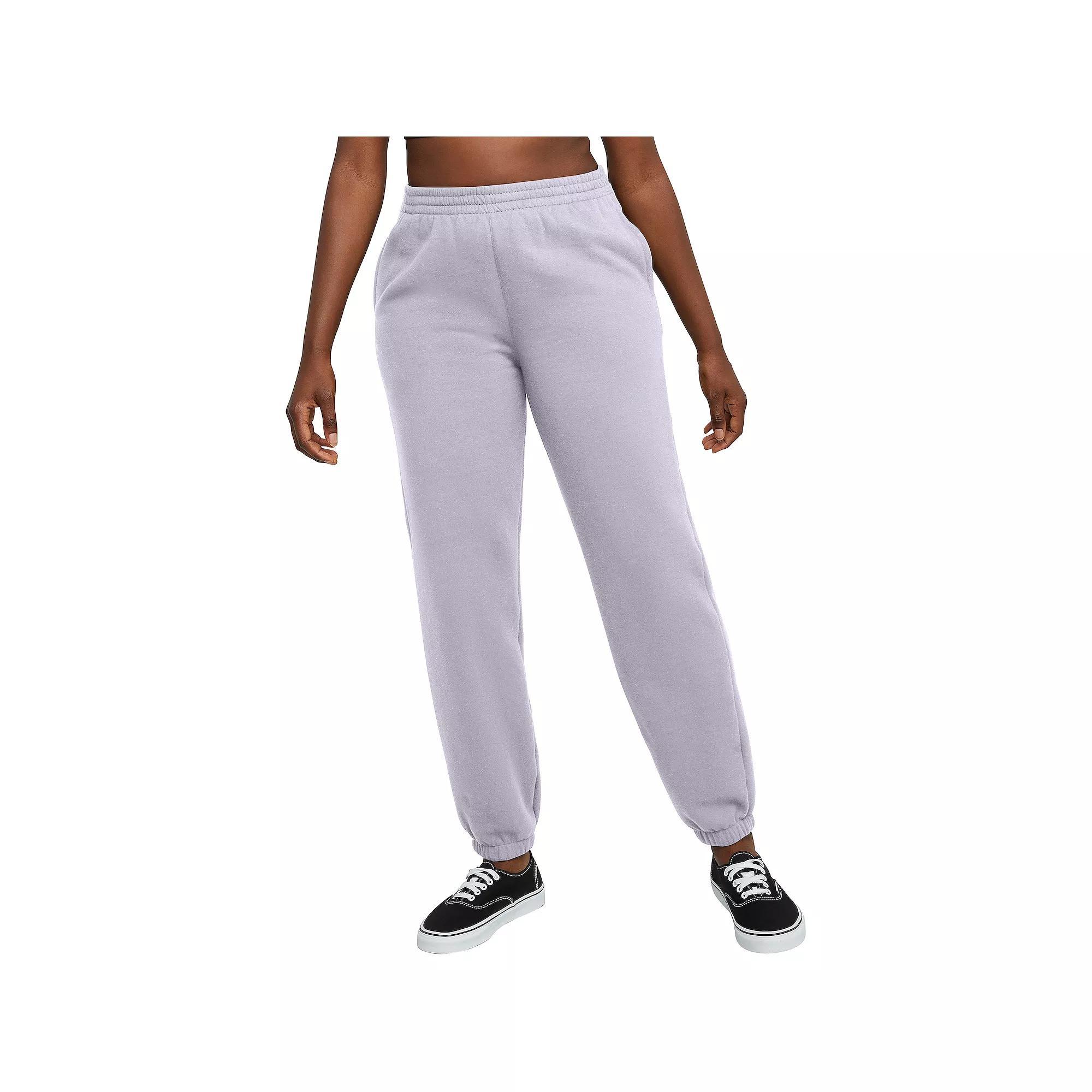 Women's Hanes® Originals Fleece Jogger Pants, Size: XXL, Natural Product Image